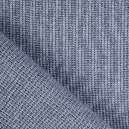 Sweater knit fabric 270g - GREYISH BLUE