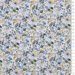 Cotton fabric PREMIUM CLIMBERS GREEN FLOWER #8132-02