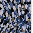PUNTO fabric Camouflage BLUE