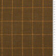 Fabric check pattern BROWN/GOLD
