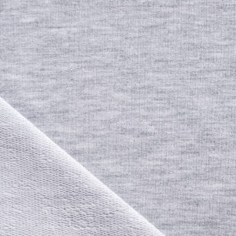 Dresówka - SZARY, bielony mel. ( 5%) 290g