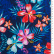 Lycra fabric HAWAII NAVY #545A