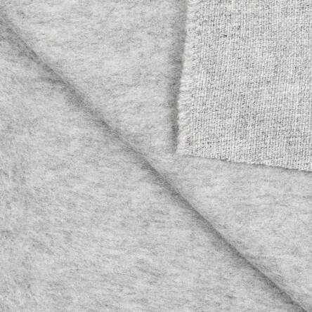 Fabric with wool FROST GRAY #D61-01