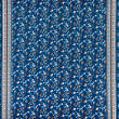 Tkanina wiskozowa BORDER BLUE OPAL ORNAMENT #9603-01
