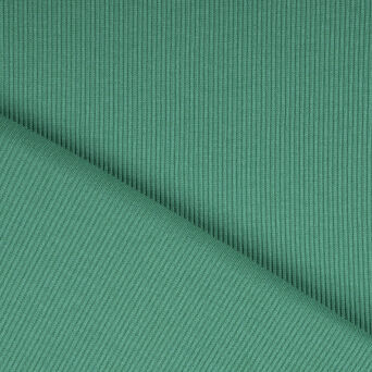 Dzianina prążek GREEN GRASS  240g - drobny