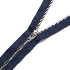 Metal zip fastener - 16 cm NAVY