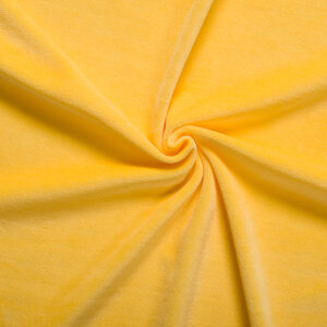 Welur bawełniany - jasny ŻÓŁTY