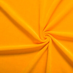 Welur bawełniany - ŻÓŁTY