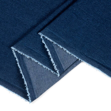 Tkanina JEANS INDIGO  #04 - elastyczna