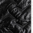 Sonic quilted orthalion/nylon fabric  - BLACK ONYX