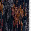 Viscose fabric YELLOW-BROWN BRAIDS #D2848-01