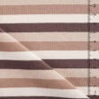 Stripes CAFFE LATTE - 200g knited jersey  >185cm!<