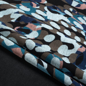 Dzianina typu punto Camouflage