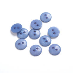 Button  - 12 mm  CADET BLUE 1466