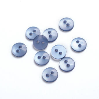 Button  - 10 mm CADET BLUE 1466