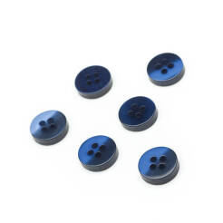 Button - 11 mm DARK BLUE