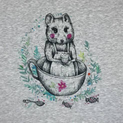 Mouse in the CUP - PANEL - jersey