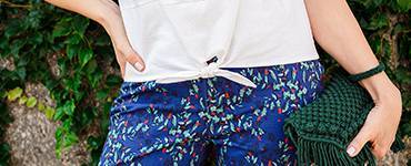 Spodnie i bluzka na koniec lata