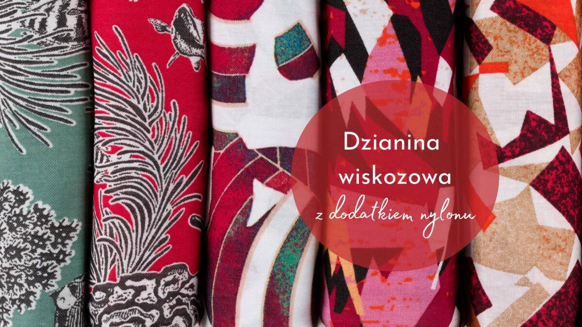 Dzianina wiskozowa z nylonem – nowość w Miękkie