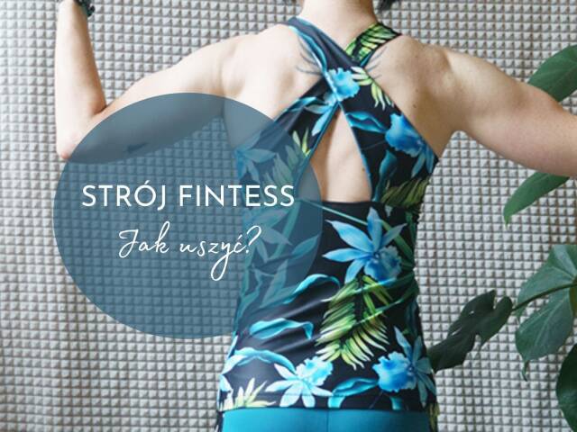 Komplet fitness z lycry